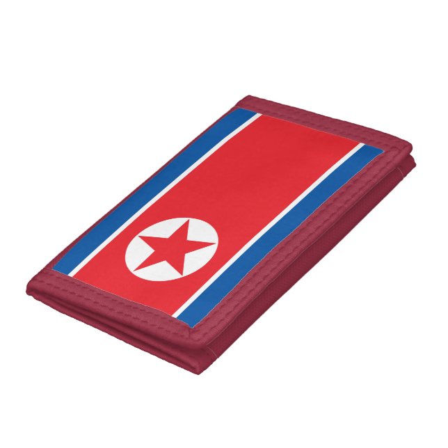 Glorious North Korea Flag Wallet (Bottom)