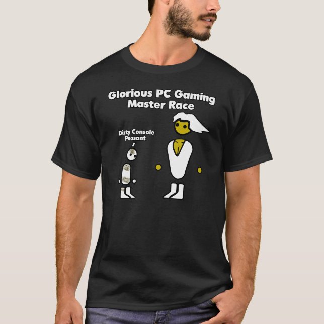 Glorious PC Gaming Master Race T-Shirt (Front)