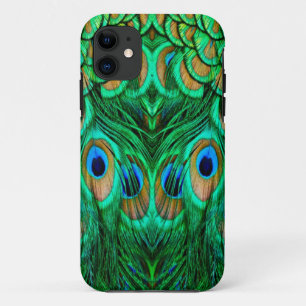 Glorious Peacock Feathers iPhone 11 Case