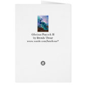 Glorious Peacock II Cards (Back)