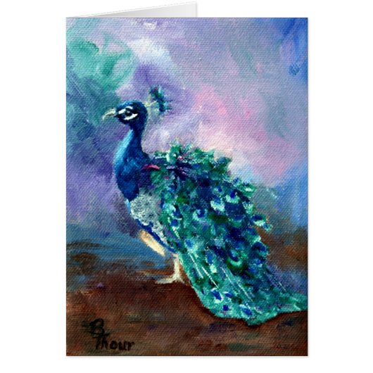 Glorious Peacock II Cards (Front)