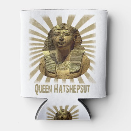 Glorious pharaoh Queen Hatshepsut Ancient Egypt Can Cooler