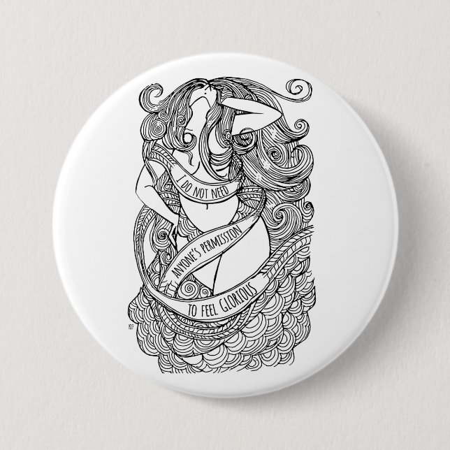 Glorious Pin (Front)