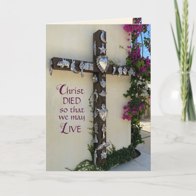 Glorious Resurrection Easter Card (Front)