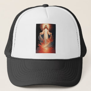 Glorious Risen Christ Christian Trucker Hat