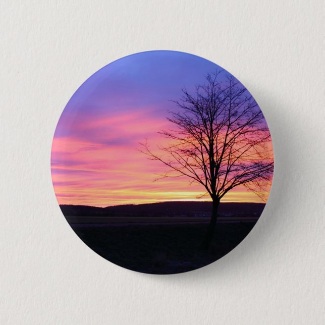 Glorious Sunrise Button (Front)