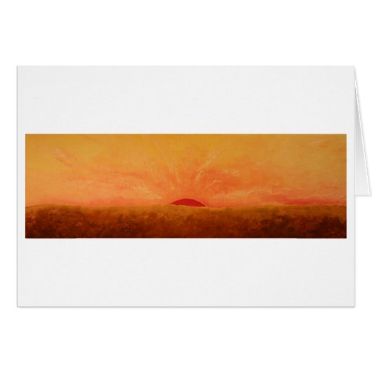 Glorious Sunrise Cards (Front Horizontal)