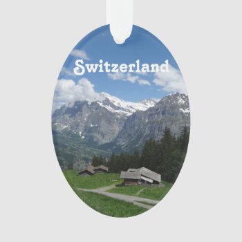 Glorious Switzerland Ornament by GoingPlaces at Zazzle