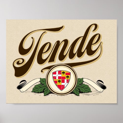 Glorious Tende Poster