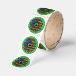 Glorious Veterans kelly green Classic Round Sticker