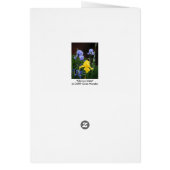 "Glorius Irises" Cards (Back)