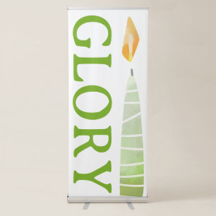 Glory Christmas Banner Church Decor