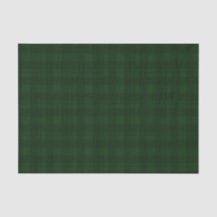 Glory Christmas Green Tartan Tissue Paper