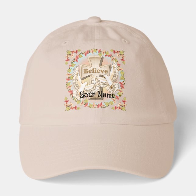 Glory Cross Christian  Hat (Front)