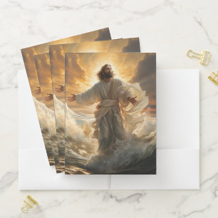Glory Jesus Pocket Folder