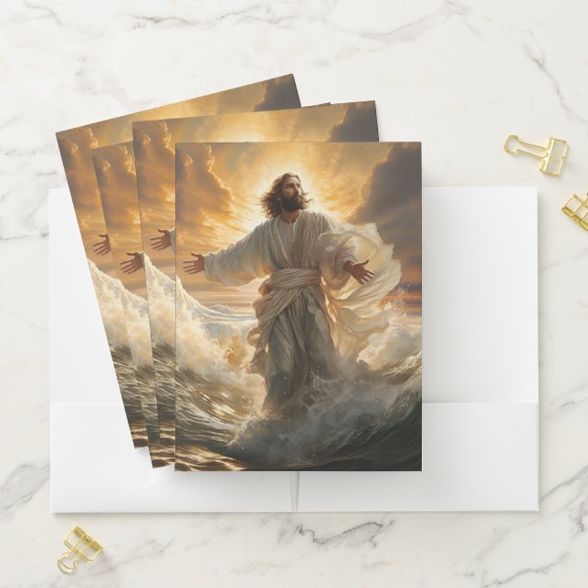Glory Jesus Pocket Folder (In Situ)