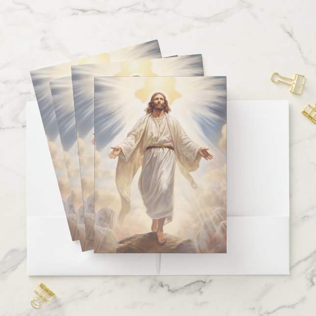 Glory Jesus Pocket Folder (In Situ)