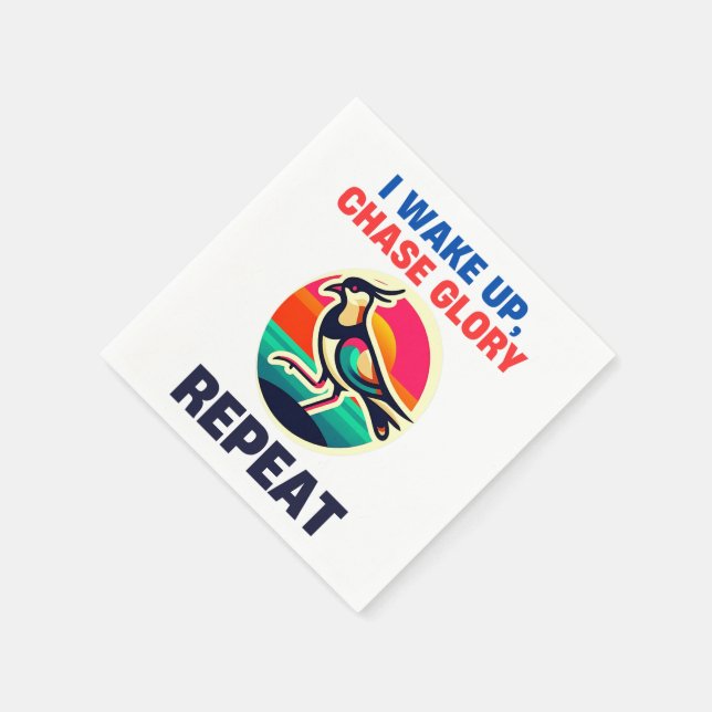 Glory of Lapwing Napkins (Corner)