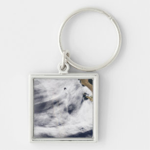 Glory over the Pacific Ocean Keychain