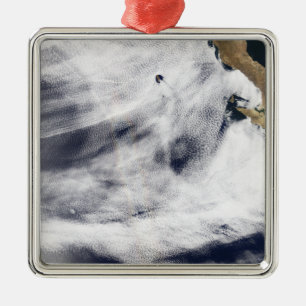 Glory over the Pacific Ocean Metal Ornament