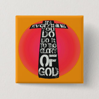 Glory to God Gifts & Greetings Button