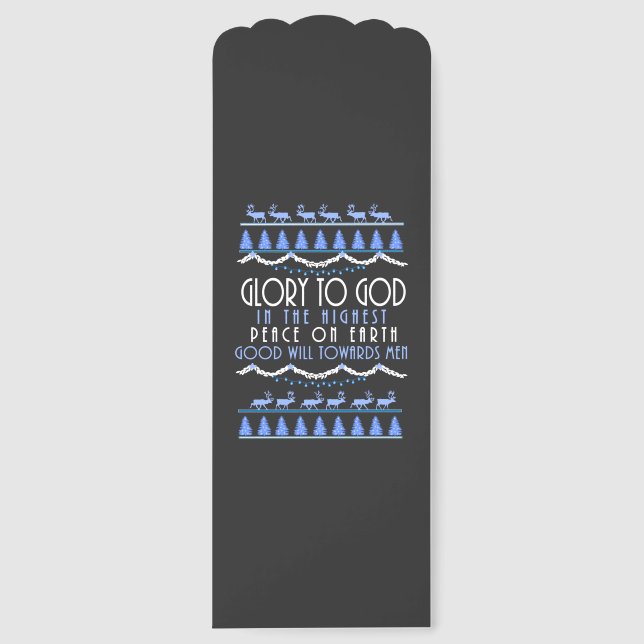 Glory to God in the Highest Bookmarks (Front)