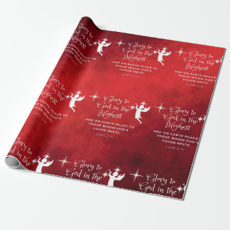 Glory to God in the HIghest! Christmas Wrapping Paper