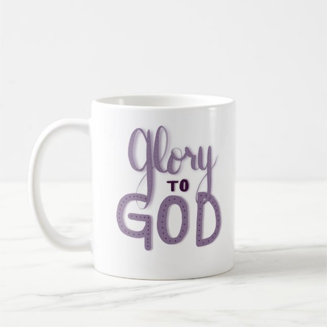 Glory To God Mug (Left)