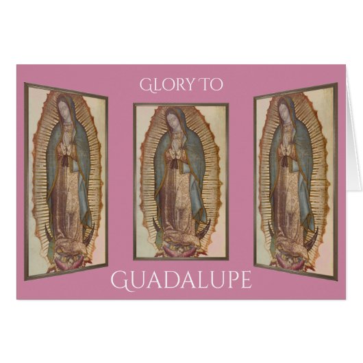 glory to guadalupe (Front Horizontal)