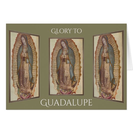 glory to guadalupe (Front Horizontal)