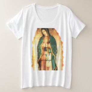 Glory to Guadalupe Plus Size T-Shirt
