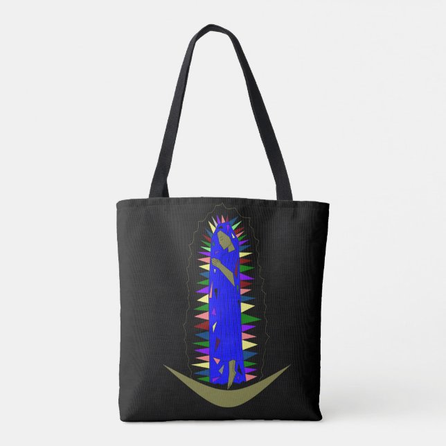 glory to guadalupe tote bag (Back)