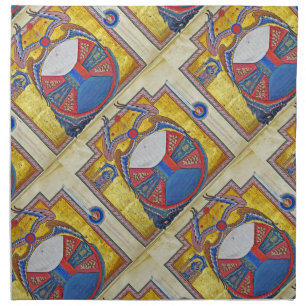 glory to hildegard of bingen cloth napkin