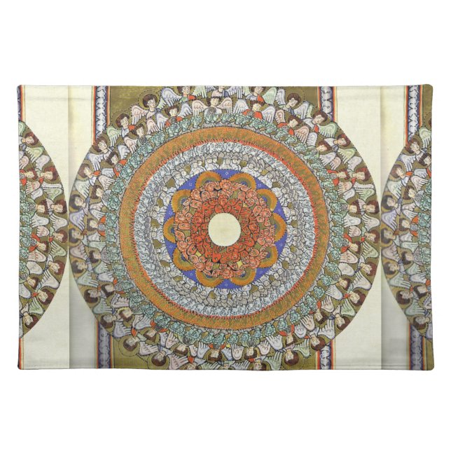 glory to hildegard of bingen placemat (Front)