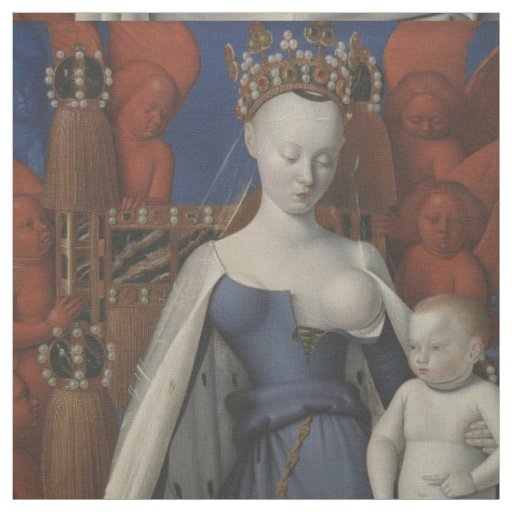 Glory to Jesus and Mary  Fabric