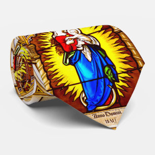 Glory To Jesus And Mary Neck Tie