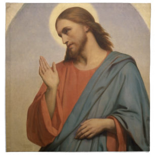 GLORY TO JESUS CHRIST CLOTH NAPKIN