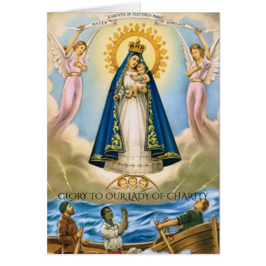 GLORY TO OUR LADY OF CHARITY CARDS (Front)