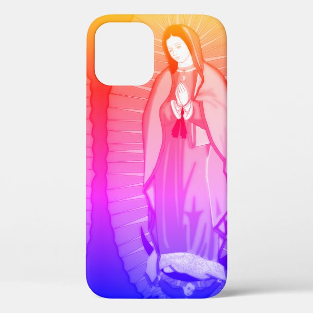 Glory To Our Lady Of Guadalupe  Case-Mate iPhone Case (Back)