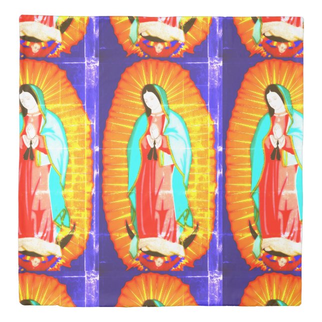 Glory To Our Lady Of Guadalupe   Duvet Cover (Front)