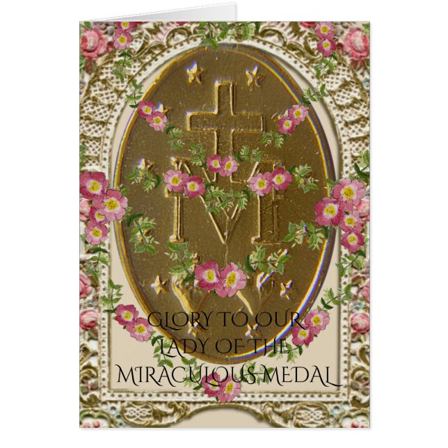 GLORY TO OUR LADY OF THE MIRACULOUS MEDAL (Front)