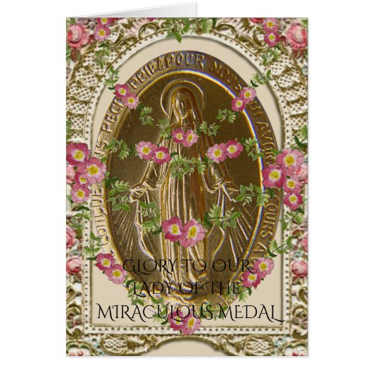 GLORY TO OUR LADY OF THE MIRACULOUS MEDAL (Front)