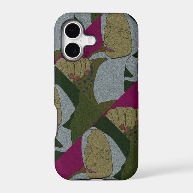 Glory To Saint Bernadette Iphone Case (Back)