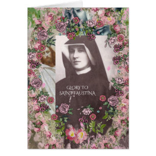GLORY TO SAINT FAUSTINA CARDS