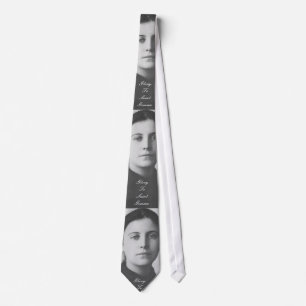 glory to saint gemma neck tie