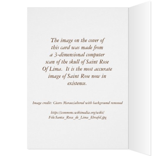 Glory To Saint Rose Of Lima (Inside (Left))