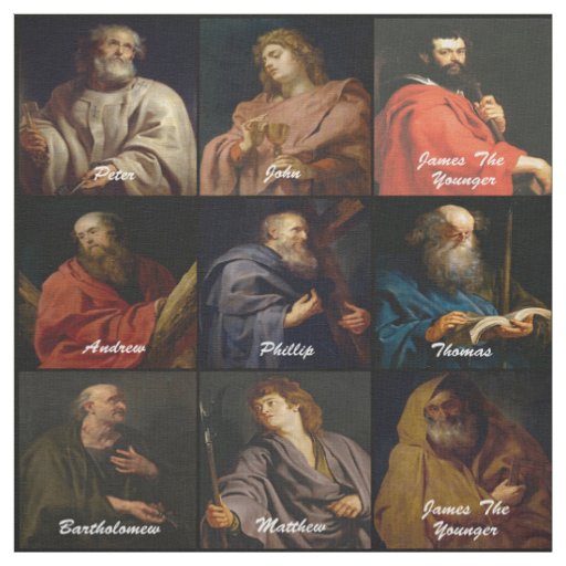 Glory To The Apostles Fabric