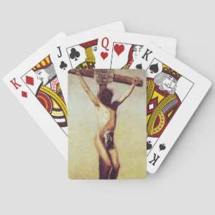 GLORY TO THE CRUCIFIXION POKER CARDS