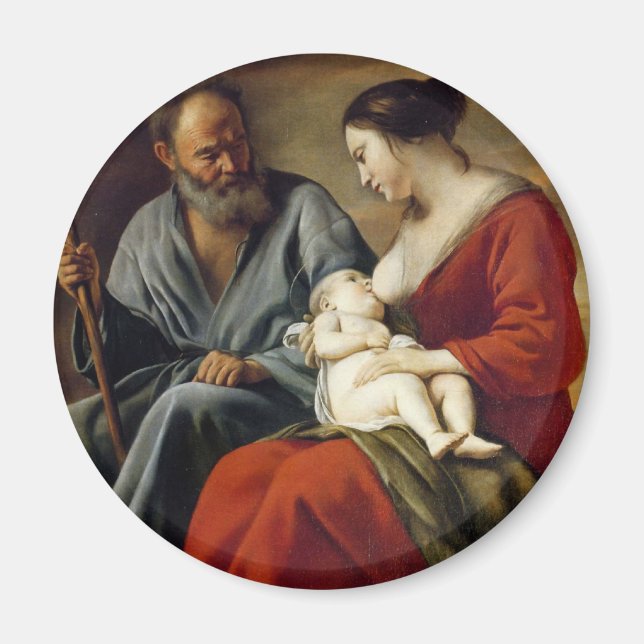 GLORY TO THE HOLY FAMILY MAGNET (Front)