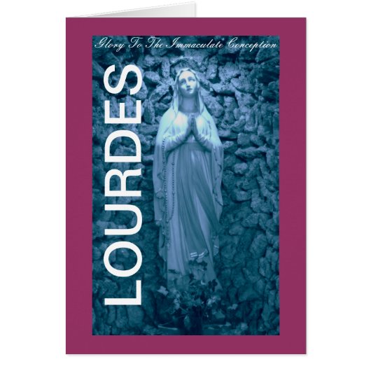GLORY TO THE IMMACULATE CONCEPTION CARDS (Front)